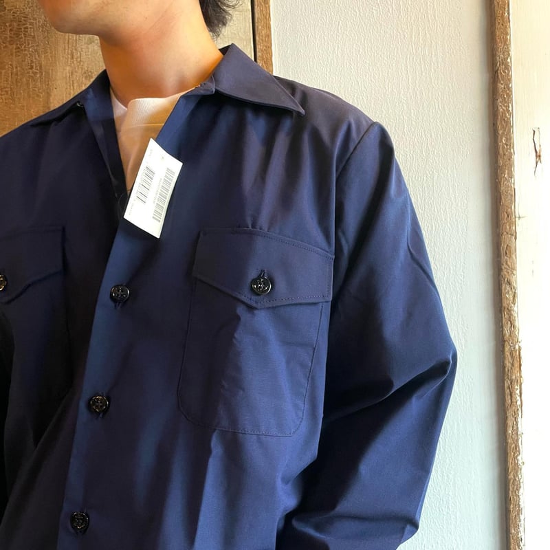 US NAVY ユーティリティシャツ DEAD STOCK ミリタリージャケット