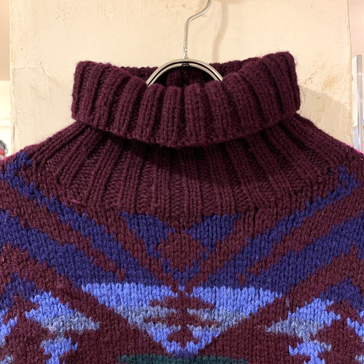 90s POLO by Ralph Lauren ウールセーター タートルネック 90s POLO by Ralph Lauren ウールセーター タートルネック