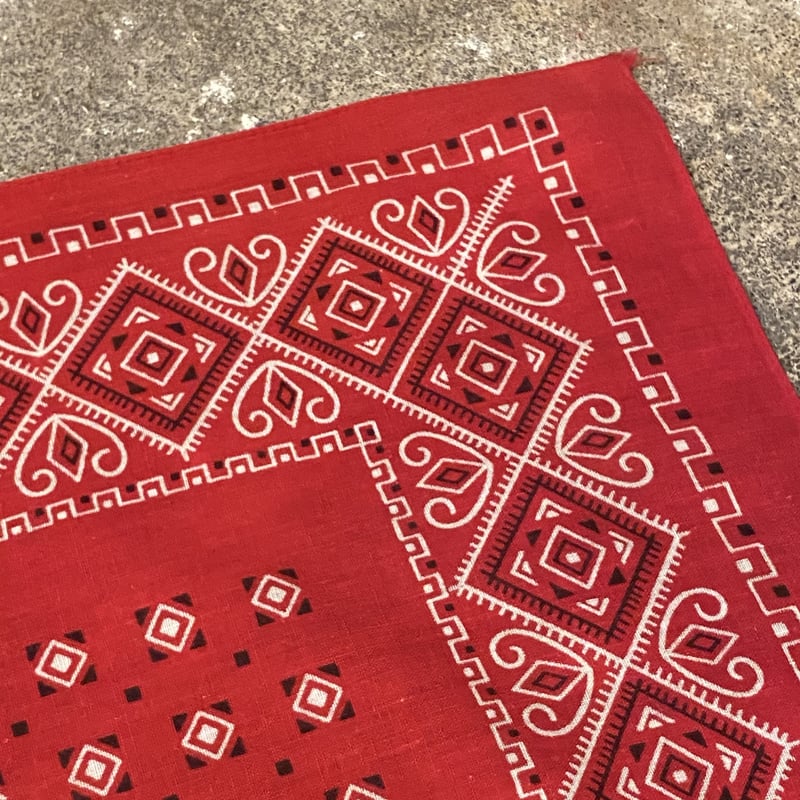 小物 60s Dot a Bandanna Vintage 1960's Fast Color All Cotton Bandana RN 14193 | eBay