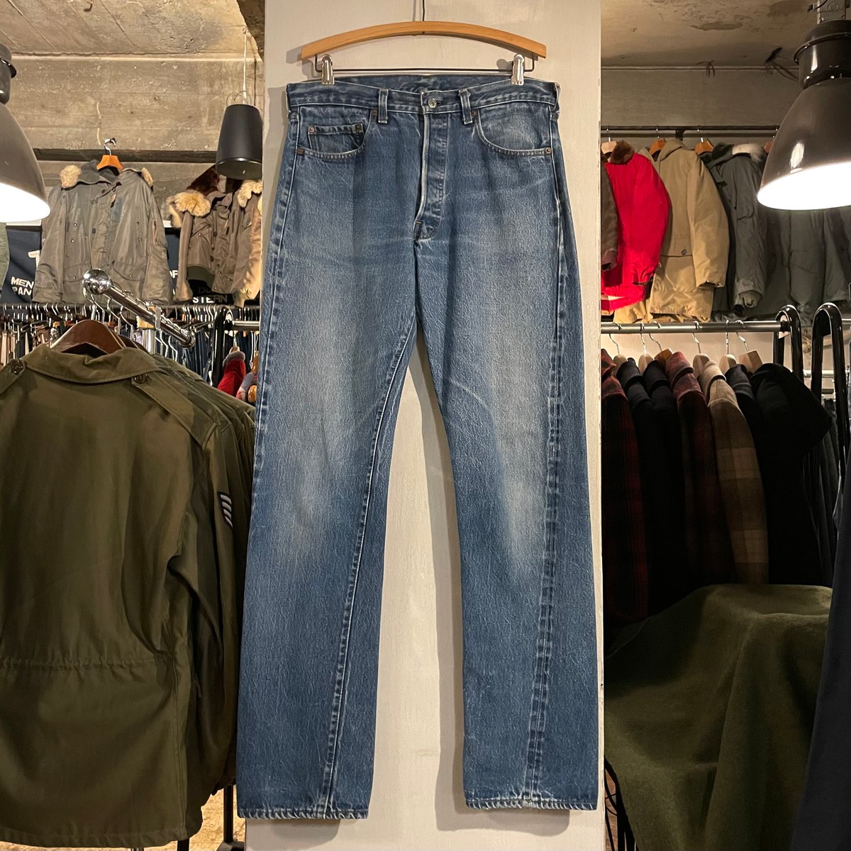 80s Levi's 1501 赤耳 34×34 リーバイス デニムパンツ ボタン裏 80s Levi's 1501 赤耳 34×34 リーバイス デニムパンツ ボタン裏