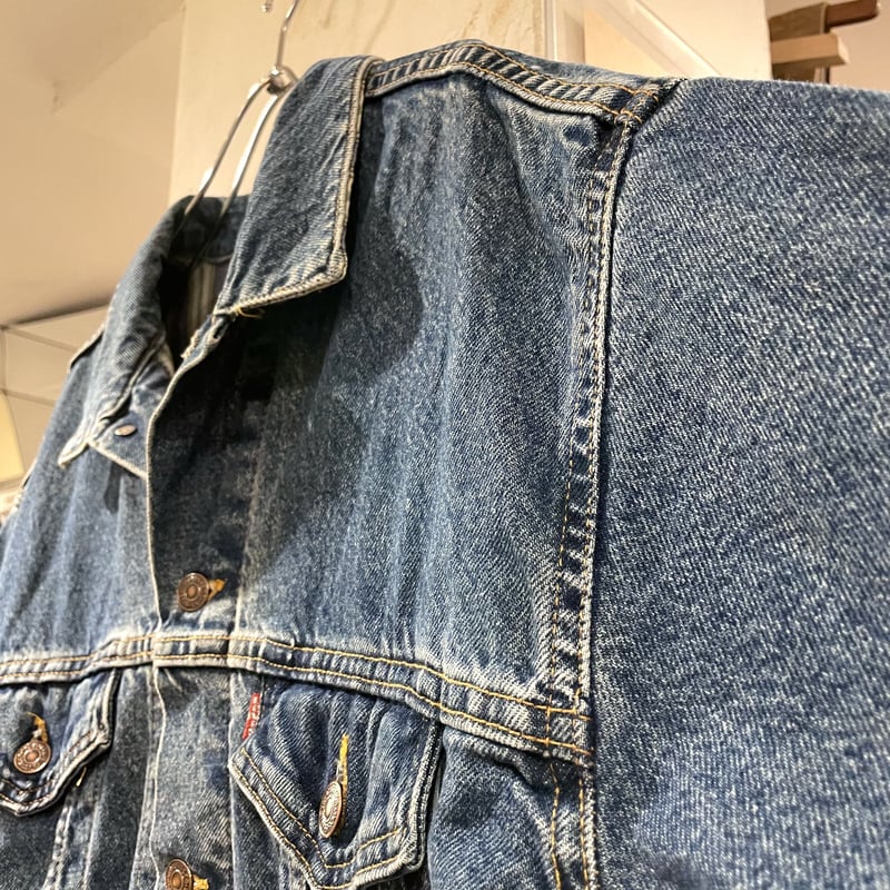 リーバイス Gジャン ケミカル ネルライナー 80's Levi's ネルライナー付きデニムジャケット - used&vintage