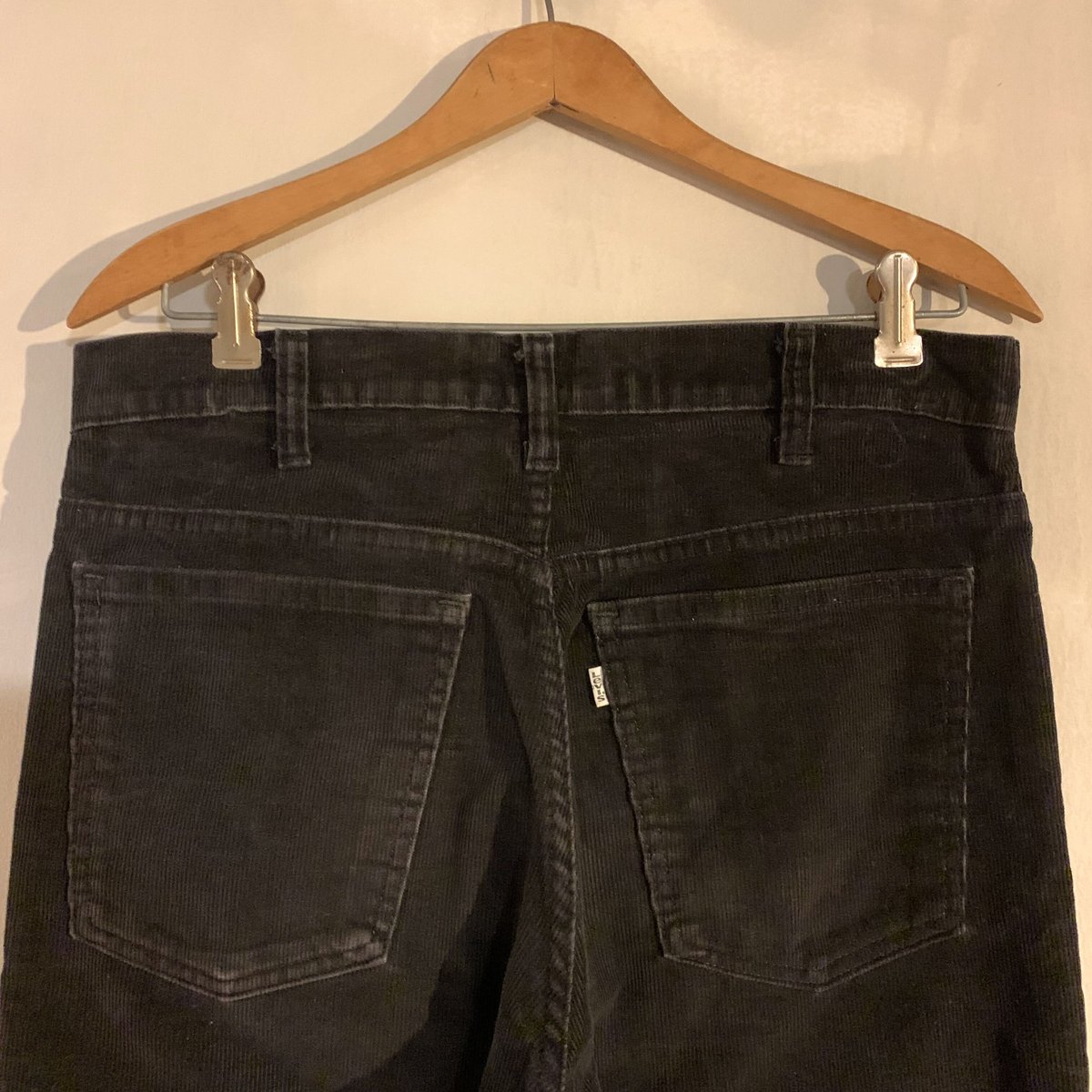 80s Levi's 519 ブラック リーバイス コーデュロイパンツ 黒 1985年 80s Levi's 519 ブラック リーバイス コーデュロイパンツ 黒 1985年