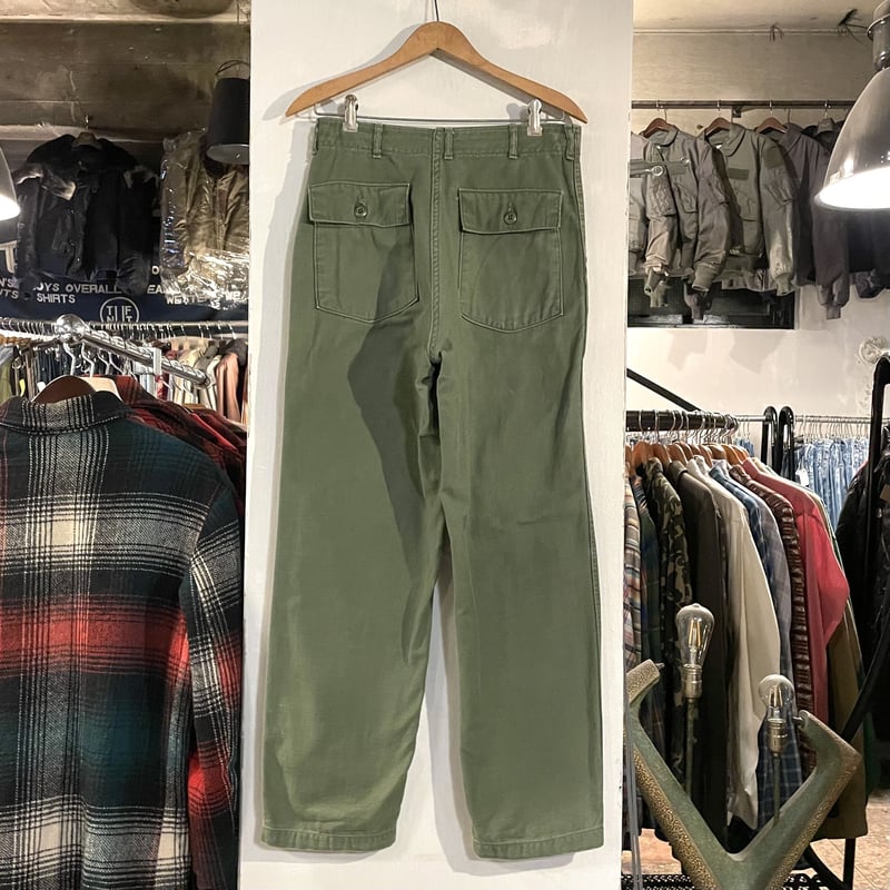 70s US ARMY ベイカーパンツ 30×28 ミリタリーパンツ OG 107 70s US ARMY ベイカーパンツ 30×28 ミリタリーパンツ OG 107
