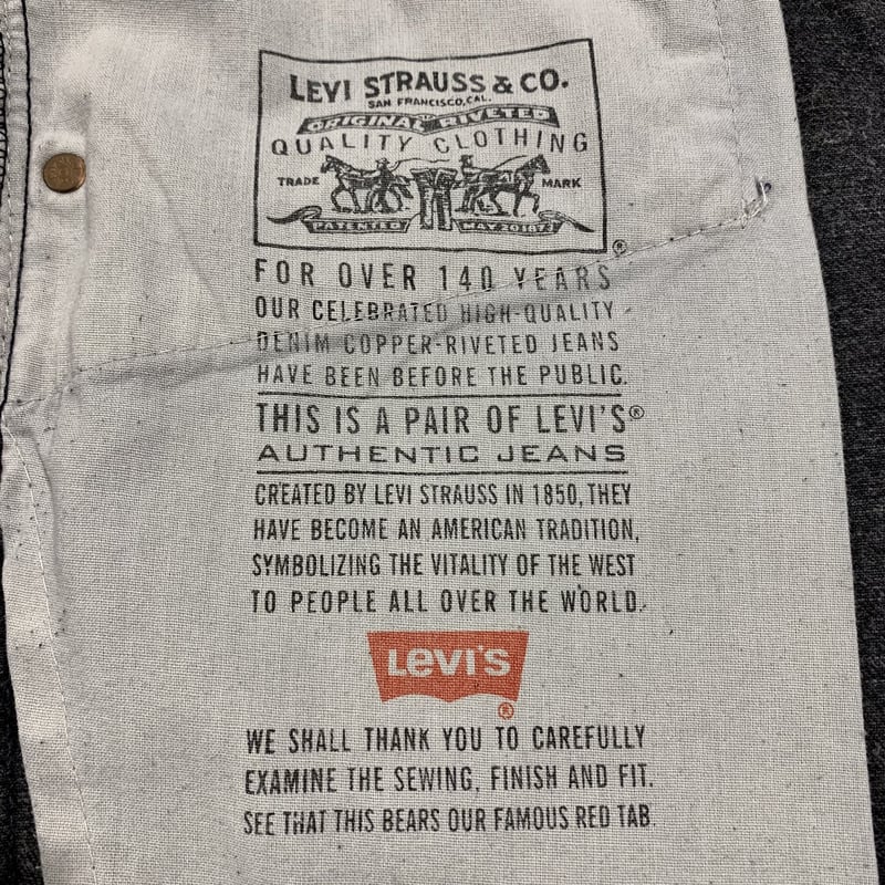 90s Levi's 560 後染めブラック テーパードシルエット USA製 90s Levi's 560 後染めブラック テーパードシルエット USA製
