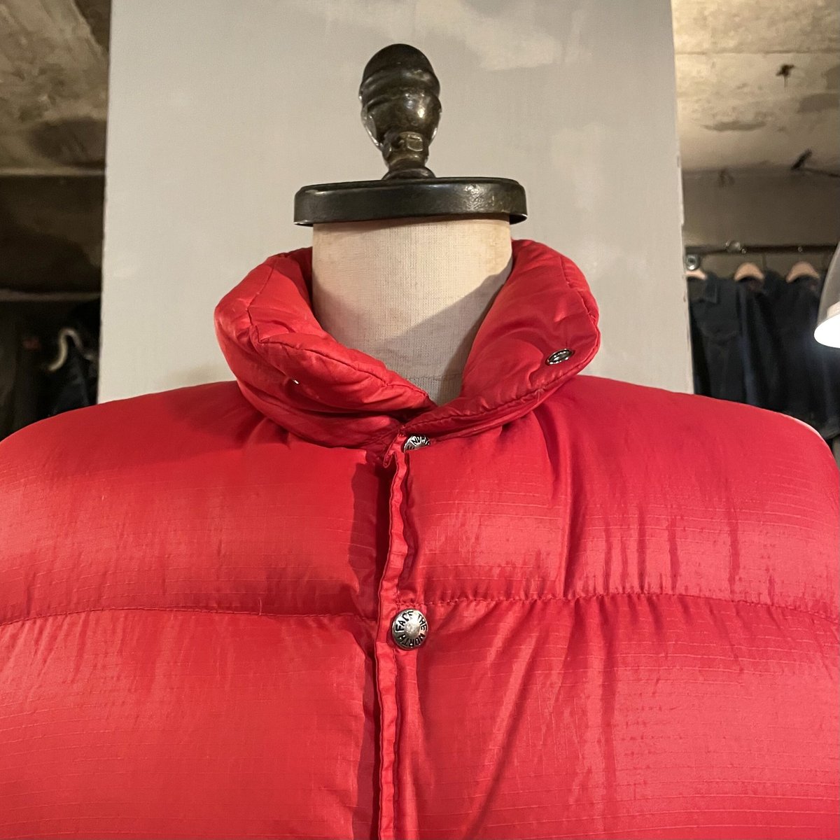 70s THE NORTH FACE ダウベスト 茶タグ USA製 ヴィンテージ 赤 70s THE NORTH FACE ダウベスト 茶タグ USA製 ヴィンテージ 赤