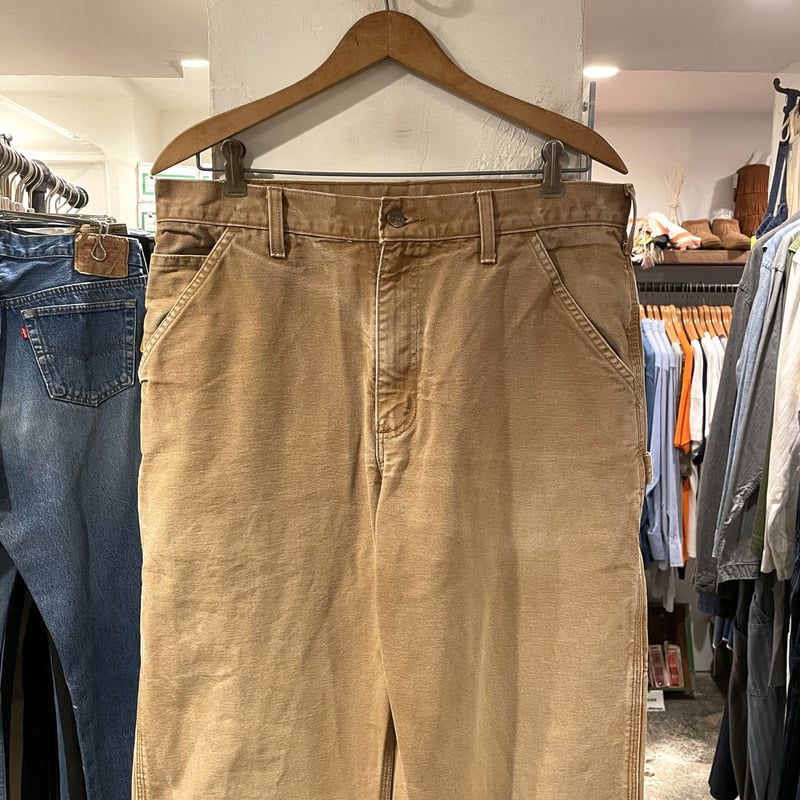 Carhartt ダック地ペインターパンツ ブラウン カーハート 雰囲気