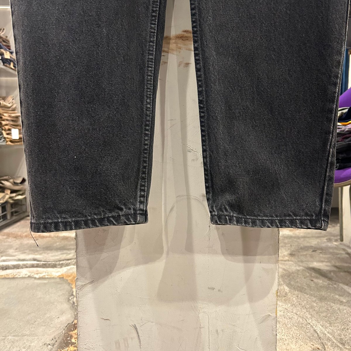 Levi's 550 0260 リーバイス ブラックデニムパンツ 37×32 CANADA Levi's 550 0260 リーバイス ブラックデニムパンツ 37×32 CANADA