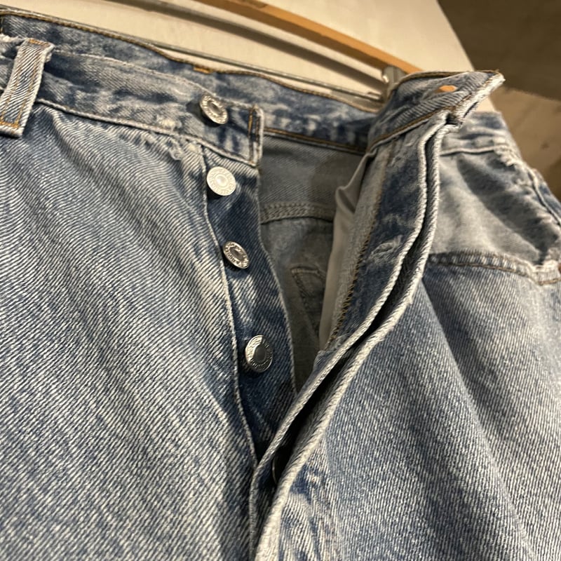 00s Levi's 5010115 リーバイス 33×31 デニムパンツ USA製 ボタン裏...