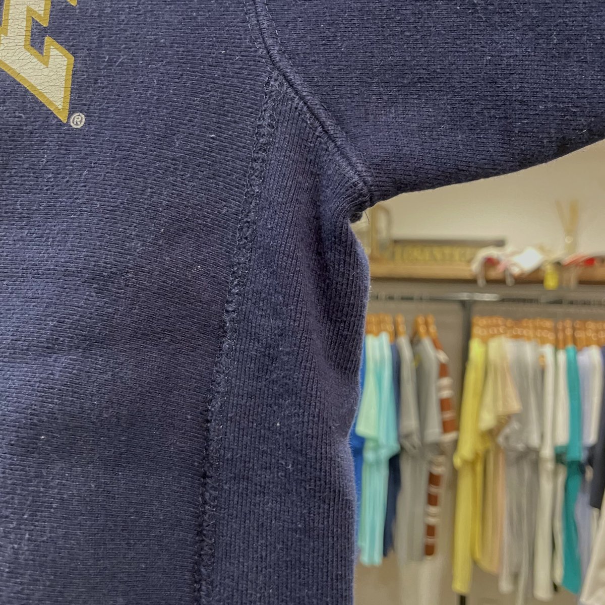 Champion リバースウィーブ reverse weave 3段プリント USA製 90s