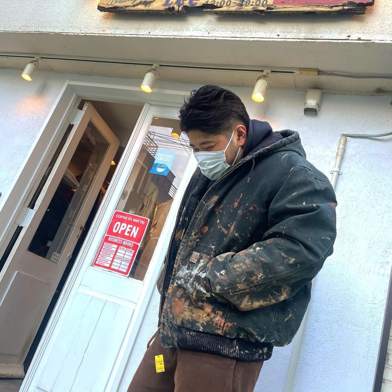 carhartt USA製 アクティブジャケット 黒 XL ペンキ ダック地 carhartt USA製 アクティブジャケット 黒 XL ペンキ ダック地