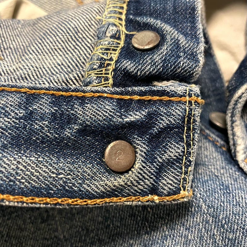 HB1153 Levi’ｓ 501 トップボタン裏4032 ブラック ジーンズ