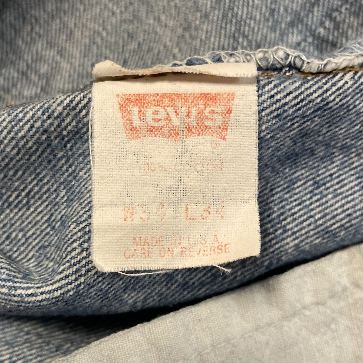 Levi's - 極美品 90s リーバイス 赤文字17501 USA製 ナイロン