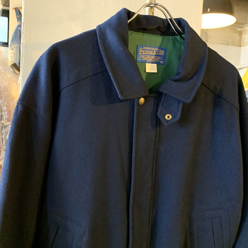 PENDLETON ウールジャケット ネイビー USA製 ペンドルトン PENDLETON ウールジャケット ネイビー USA製 ペンドルトン