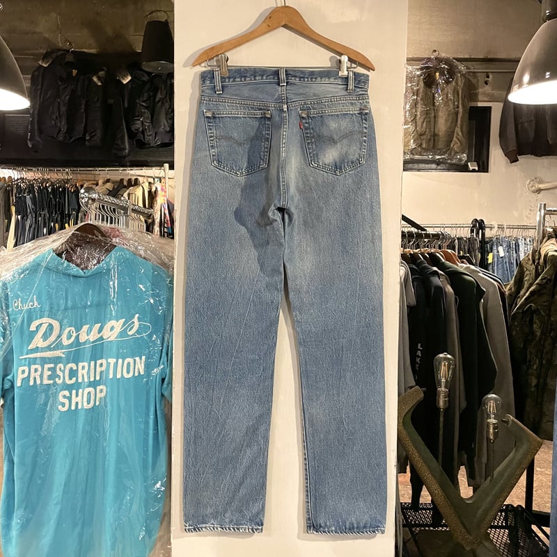 80s Levi's 501 リーバイス デニムパンツ 内股シングル 裾チェーン