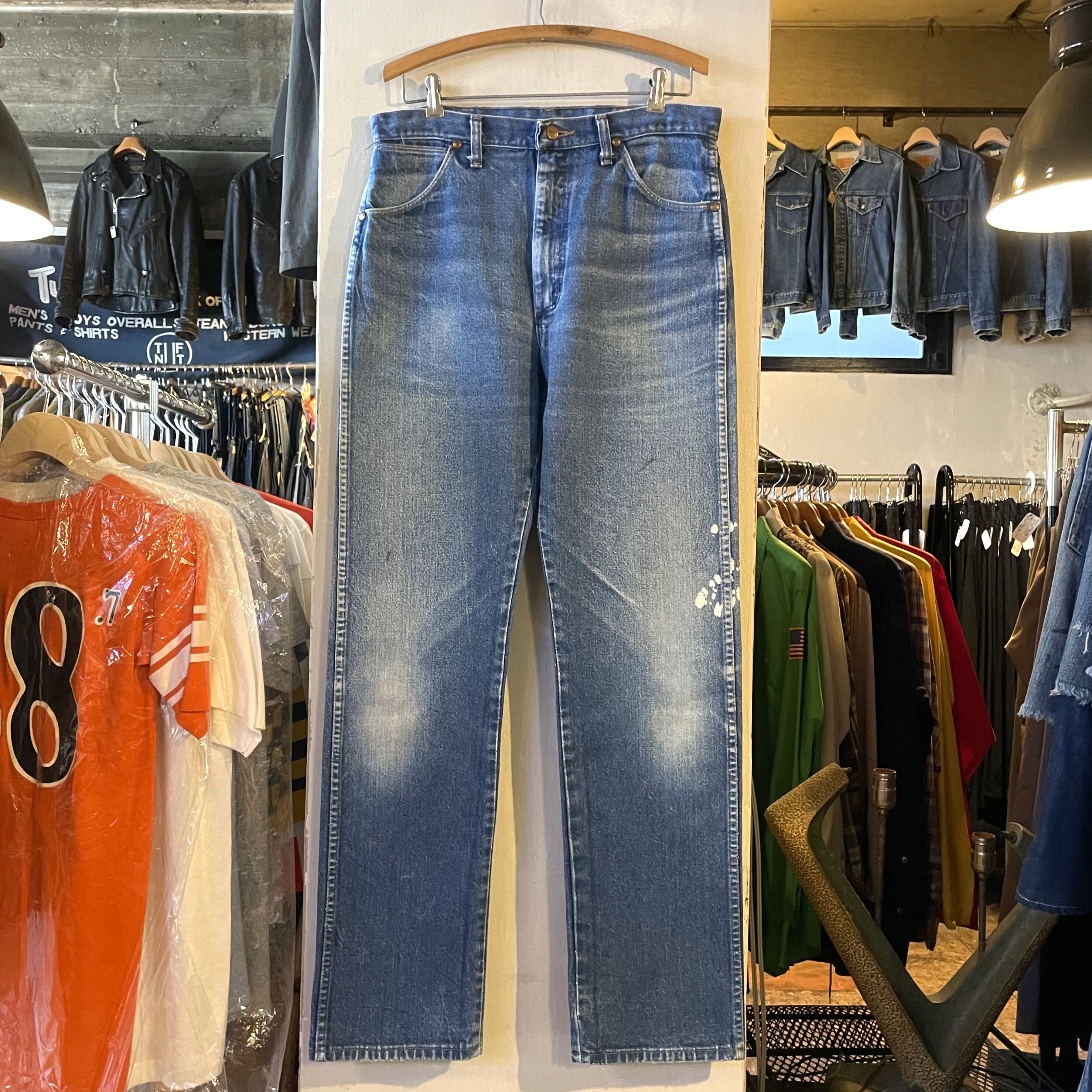 70s Wrangler 非売品ヴィンテージハンガー アメリカ製 ラングラー original