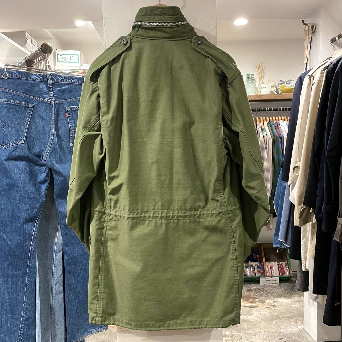 US ARMY M-65 フィールドジャケット 2ndタイプ アルミジップ US ARMY M-65 フィールドジャケット 2ndタイプ アルミジップ