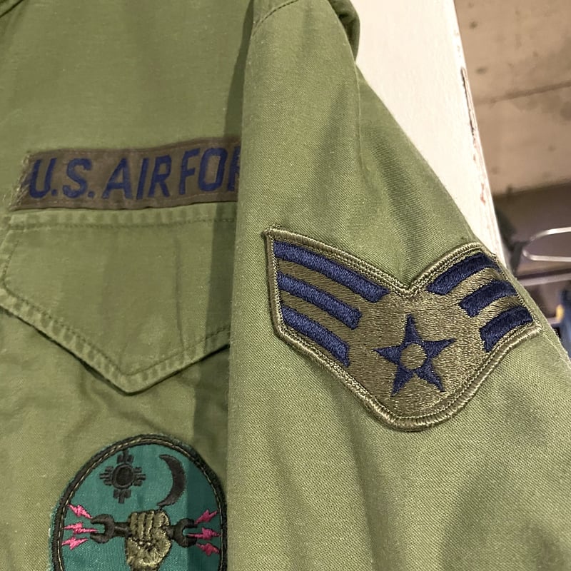 70s US AIR FORCE M-65 Field Jacket グレーライナー 3rdタ