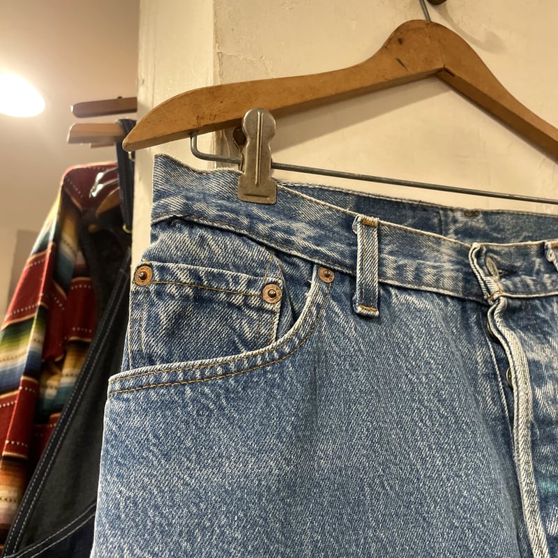 80s Levi's 501 リーバイス デニムパンツ 内股シングル USA製 80s Levi's 501 リーバイス デニムパンツ 内股シングル USA製