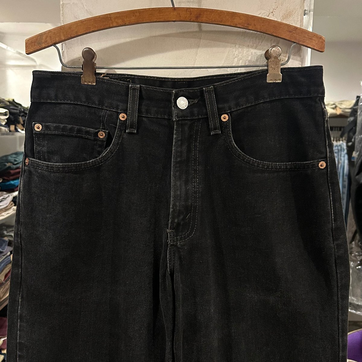 00s Levi's 550 0260 リーバイス ブラックデニムパンツ 31×31 00s Levi's 550 0260 リーバイス ブラックデニムパンツ 31×31