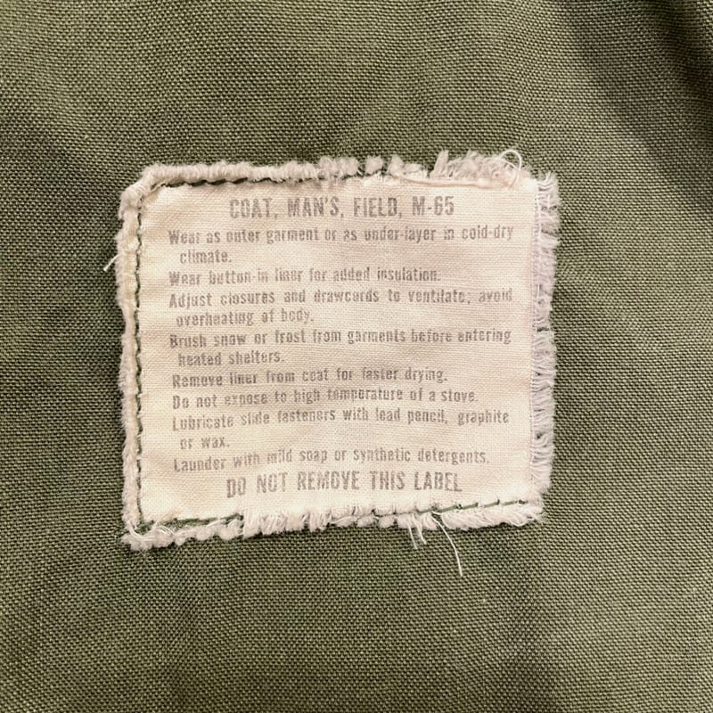 60s USMC M-65 Field Jacket 2ndタイプ アルミジップ フィールドジ