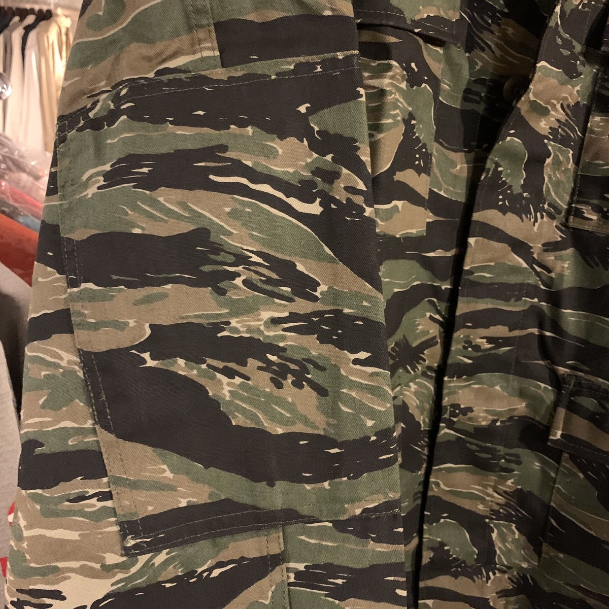 ☆DEADSTOCK☆ TRU-SPEC CIVILIAN BDUジャケット タイガーカモ ミ ☆DEADSTOCK☆ TRU-SPEC CIVILIAN BDUジャケット タイガーカモ ミ