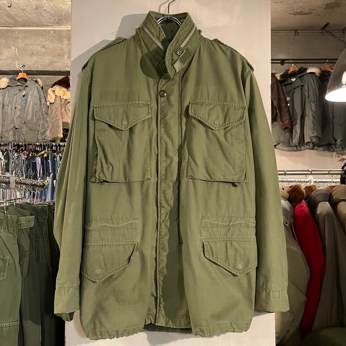 【70's/アルミジップ】M-65 2nd フィールドジャケット SMALL-R 70´s/アルミジップ】M-65 2nd フィールドジャケット SMALL-R