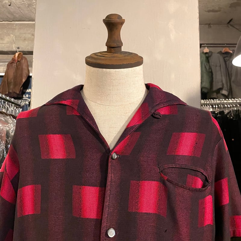 60s SIRGUY Vintage Rayon S/S Shirt レーヨンシャツ Size 60s SIRGUY Vintage Rayon S/S Shirt レーヨンシャツ Size