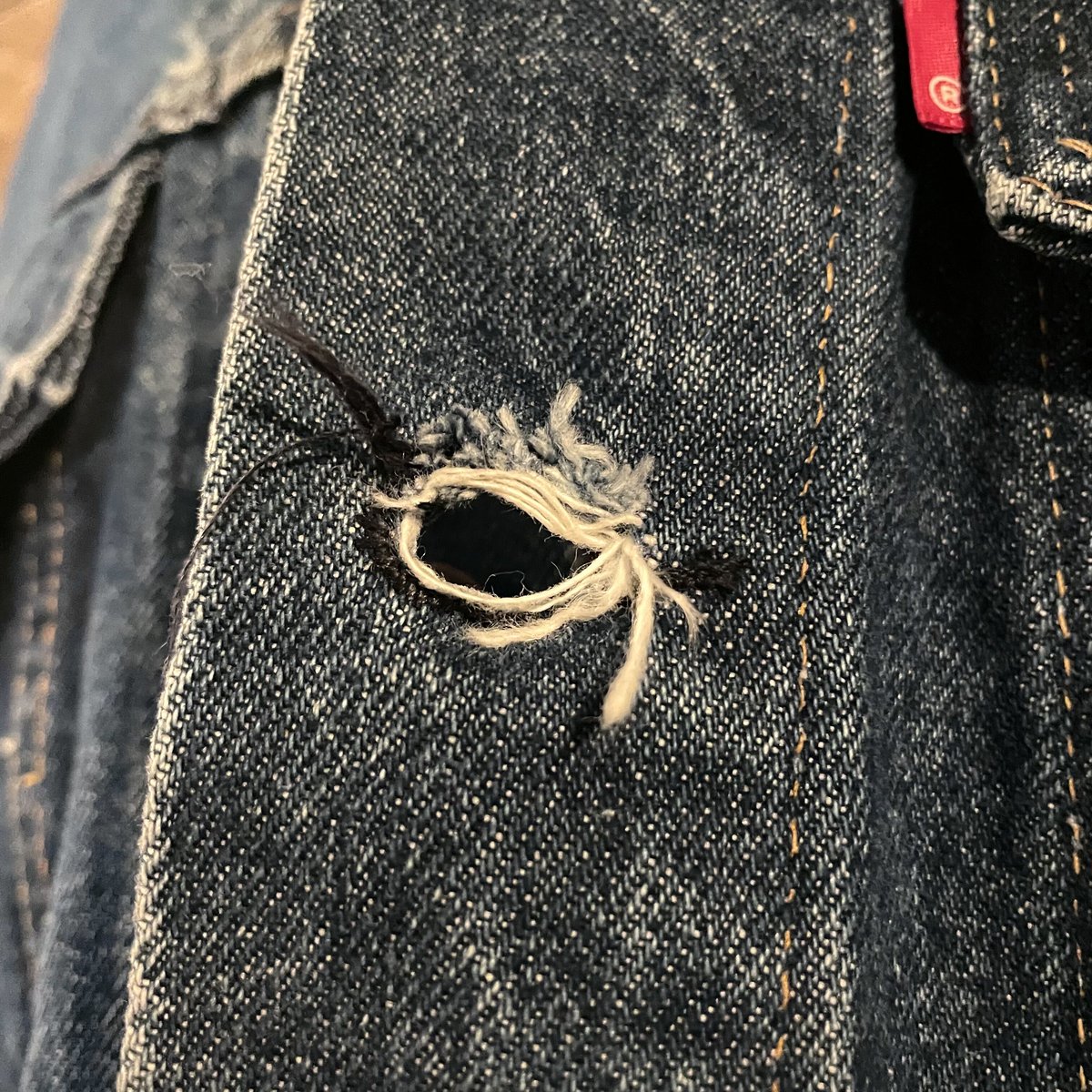 70s Levi's 70505-0217 デニムジャケット USA製 ビッグサイズ 2ポケ