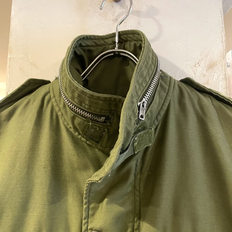 70s US ARMY M-65 Field Jacket 2nd type SMALL-RE...