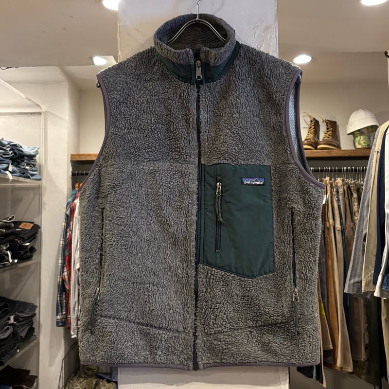 90s Patagonia Retro-X Fleece Vest USA製 Size M パ