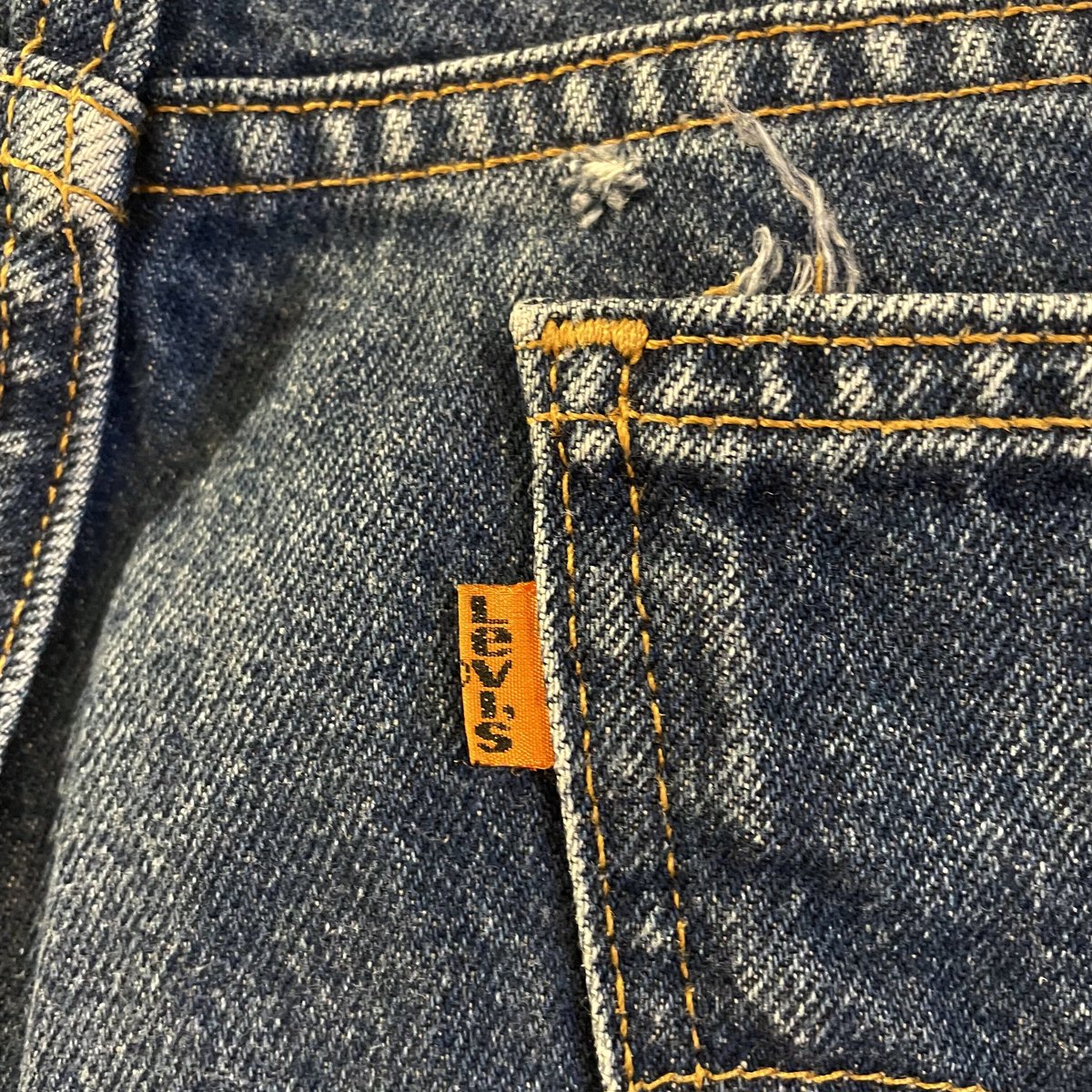 Levis made in USA 505 scovillzip オレンジタブ Levis made in USA 505 scovillzip オレンジタブ