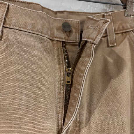 carhartt　ダック地　ペインターパンツ　カーハート　ブラウン　雰囲気系　34×31 ½　(S5441)