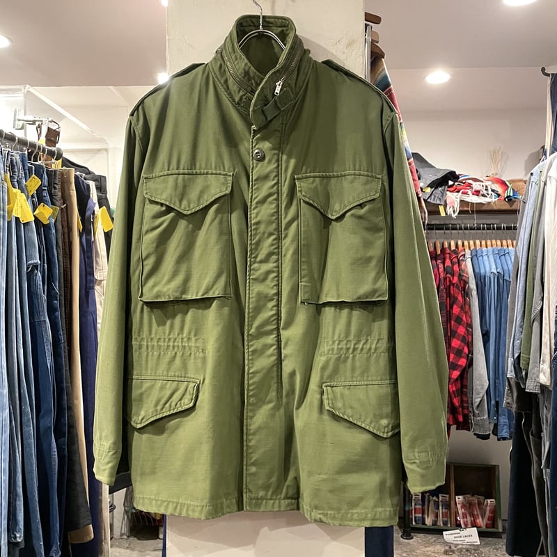 70s US MILITARY M-65 Field Jacket 3rdタイプ ブラスジップ