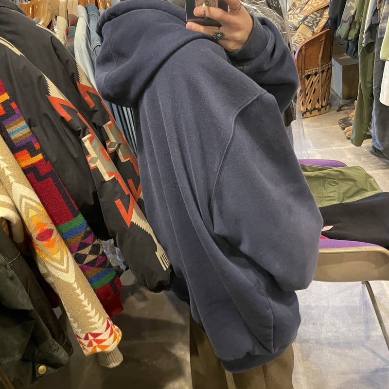 carhartt ジップアップ スウェットパーカー 紺 カーハート (S0343) | DUFF