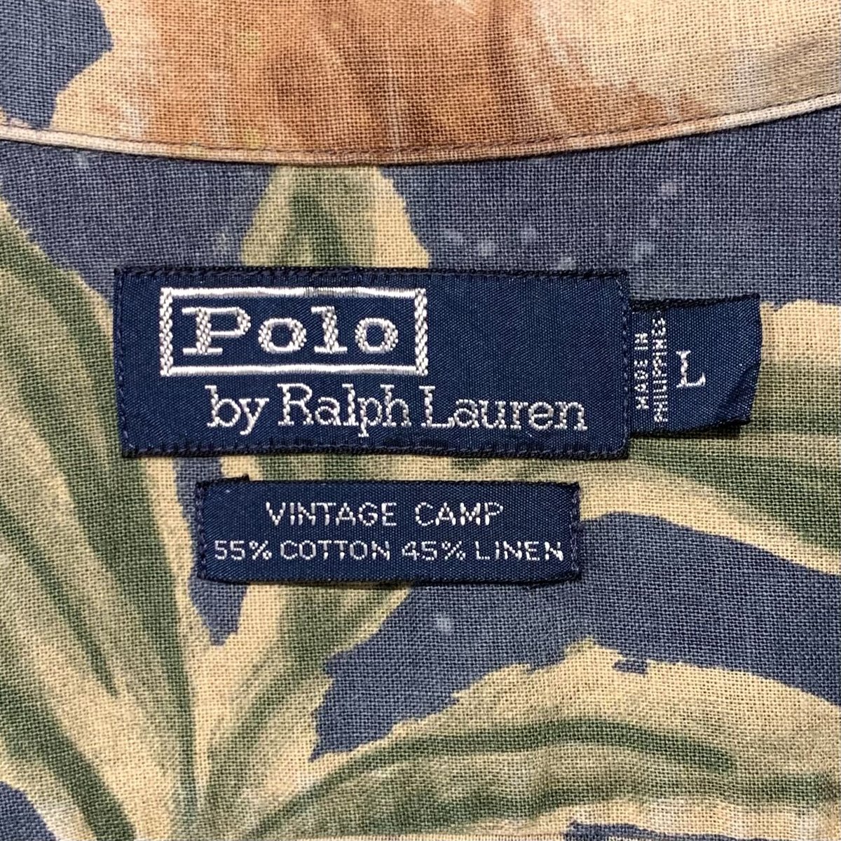 90s Polo by Ralph Lauren S/S アロハシャツ ラルフローレン オープ