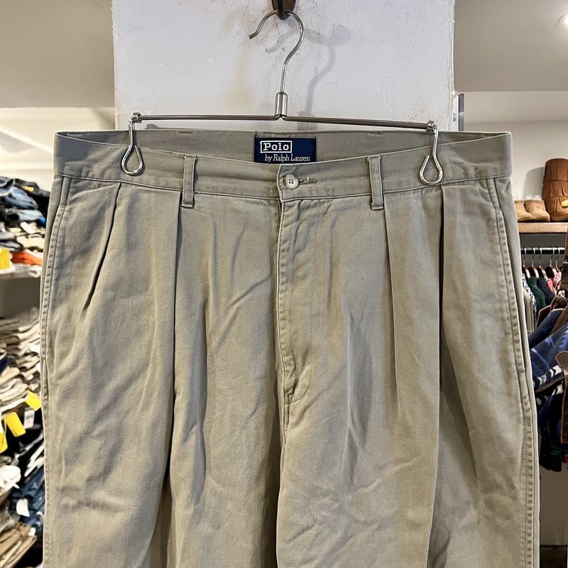 POLO by Ralph Lauren チノパン ポロチノ ラルフローレン タック POLO by Ralph Lauren チノパン ポロチノ ラルフローレン タック