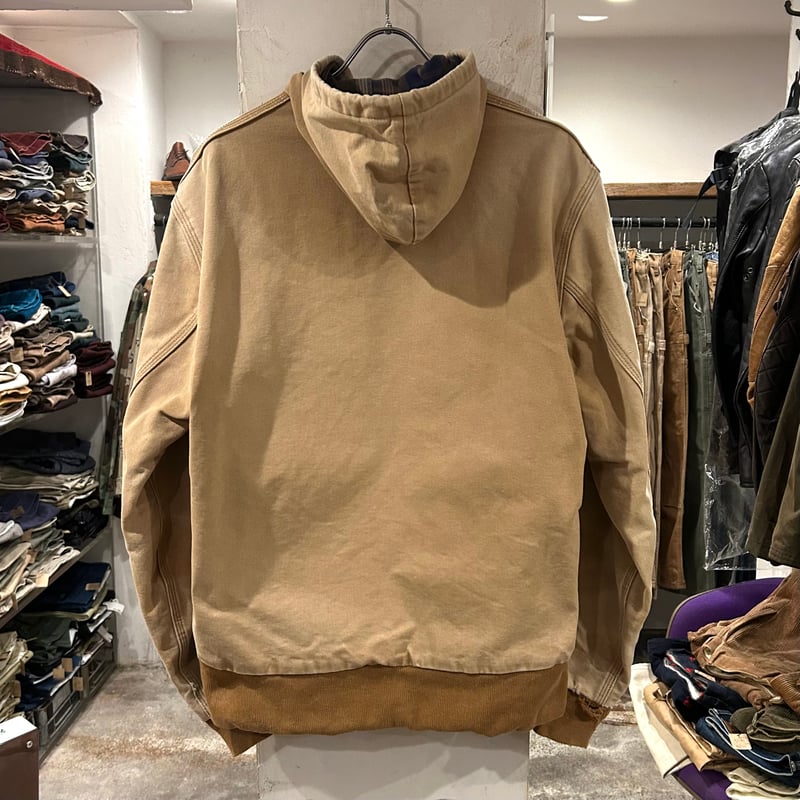 carhartt ダック地 アクティブジャケット カーハート ブラウン carhartt ダック地 アクティブジャケット カーハート ブラウン