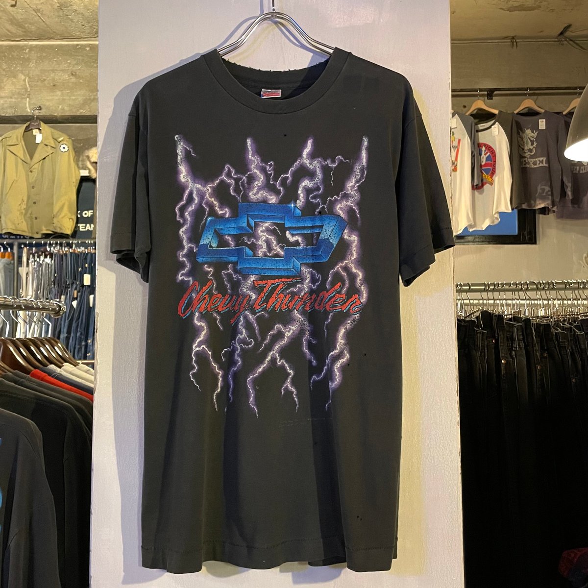 80s FRUIT OF THE LOOM S/S Tシャツ USA製 Size M Chev