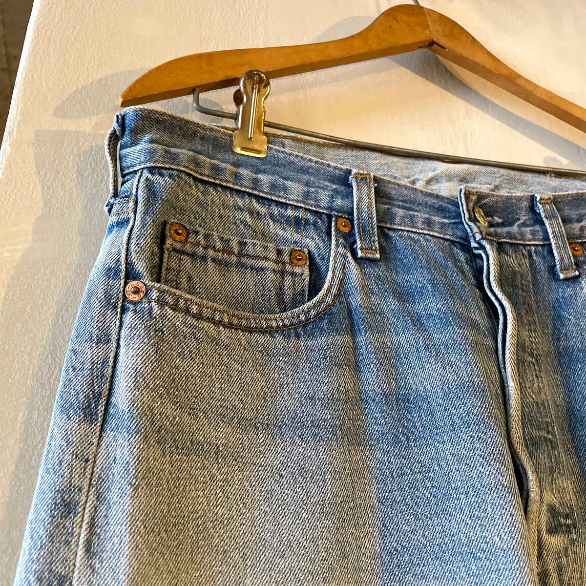 80s Levi's 501 リーバイス デニムパンツ 33×28 USA製 ボタン裏524