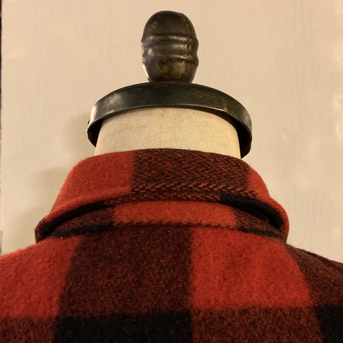 50s KINGKOLE キングコール ウールシャツ チェック柄 マチ付き 50s King Kole Vintage Wool Shirt Jacket シャツジャケッ
