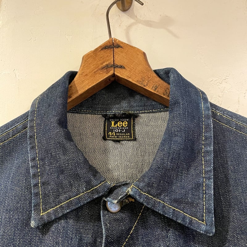 Lee 101-J 60s UNION MADE デニムジャケット ピスネームR表記 Lee 101-J 60s UNION MADE デニムジャケット ピスネームR表記
