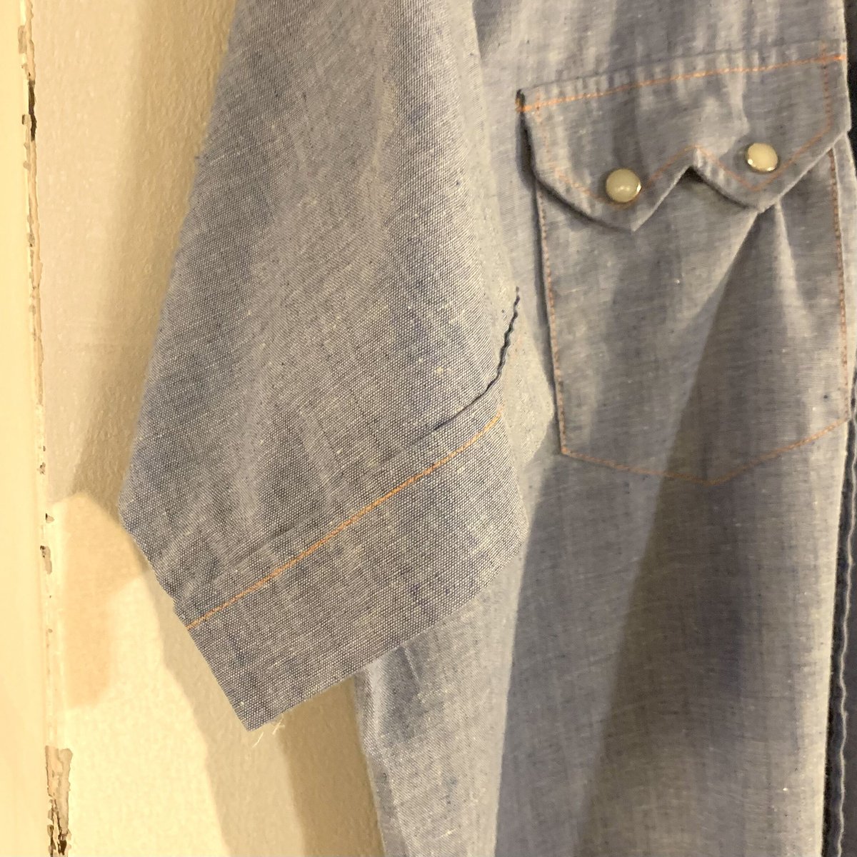 60s WASHINGTON DEE CEE シャンブレーシャツ ショートスリーブ