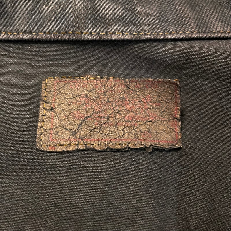 80s Levi's 70506 後染めブラック デニムジャケット USA製 Size