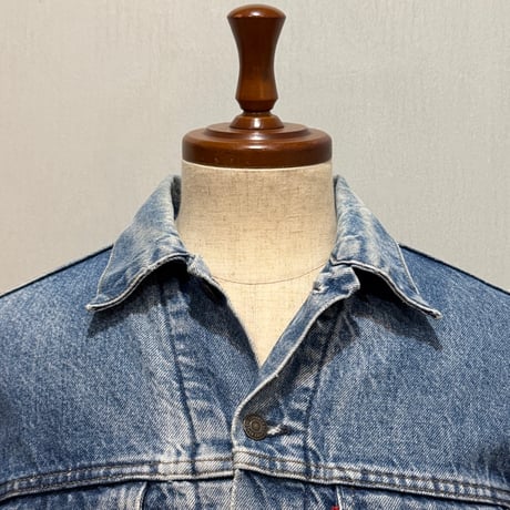 70s　Levi’s 70505 0317　デニムジャケット　ブランケット付　Size 44　USA製　リーバイス　雰囲気系　(S5196)