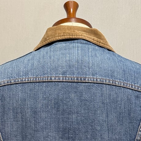 70s　Wrangler　ボア デニムジャケット　USA製　Size 42　ラングラー　雰囲気系　(S5330)