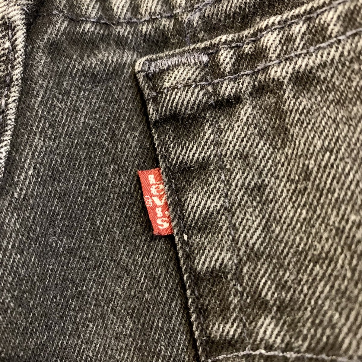 90s Levi's 560 後染めブラック テーパードシルエット USA製 90s Levi's 560 後染めブラック テーパードシルエット USA製