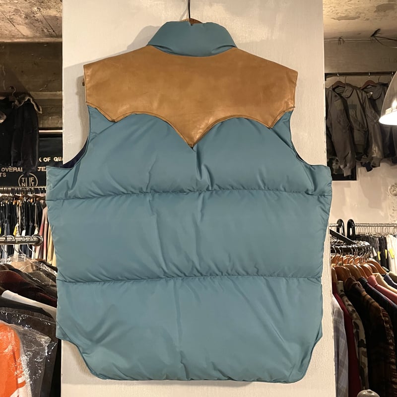 70s Rocky Mountain Featherbed Co. ダウンベスト USA製 グ 70s Rocky Mountain Featherbed Co. ダウンベスト USA製 グ
