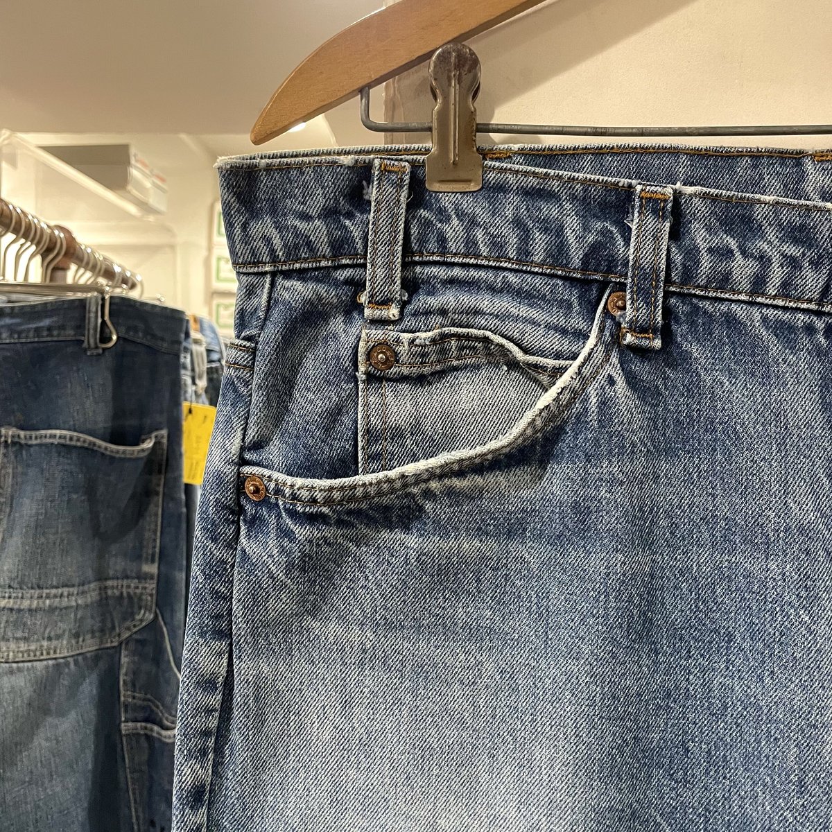 Levi's 517 80年代 リーバイス 517 ブーツカットデニム ボタン裏 Levi's 517 80年代 リーバイス 517 ブーツカットデニム ボタン裏