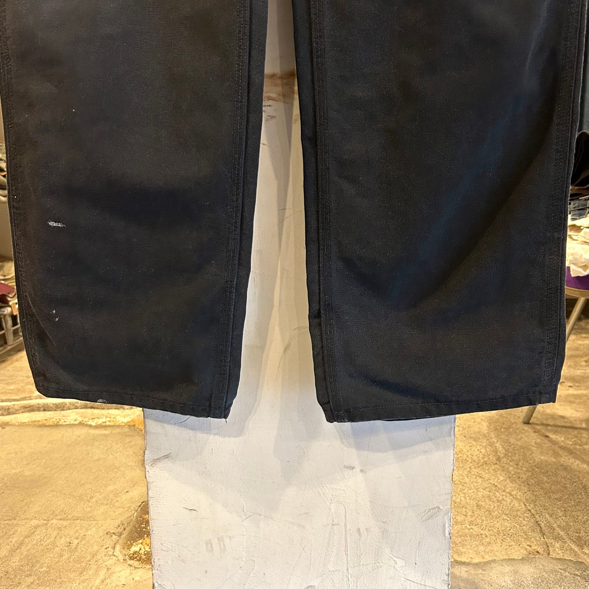 carhartt ダック地 ペインターパンツ カーハート ブラック 35×34