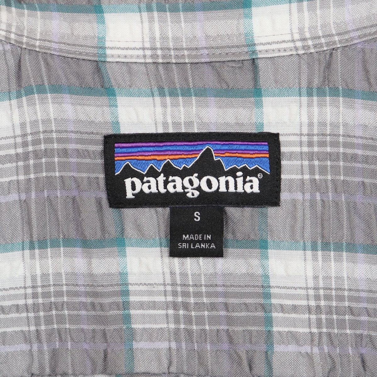 patagonia パッカーウェアシャツ 半袖シャツ チェック柄